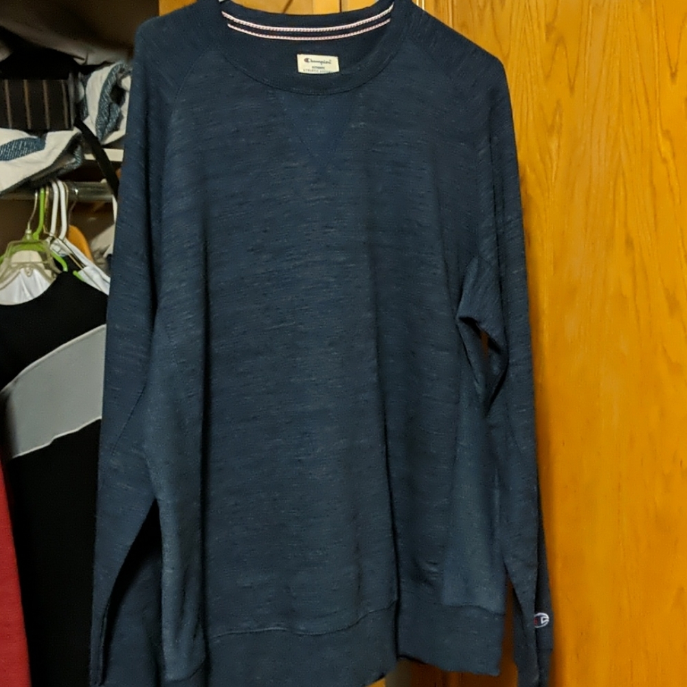 Blue Vintage champion sweater XL